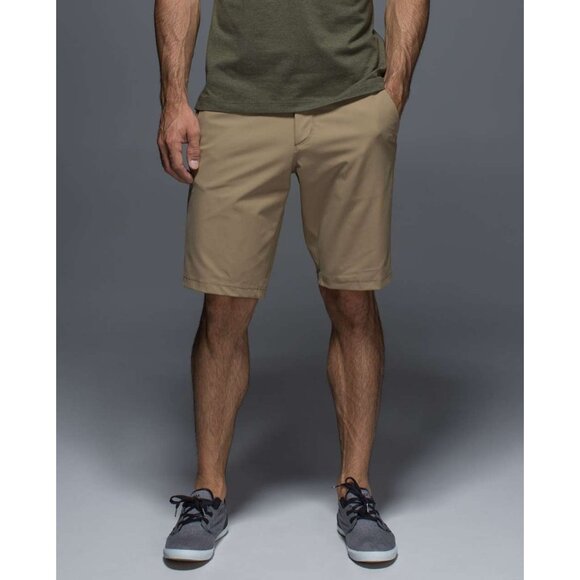 Lululemon Men's ABC Short 11 Tropical Tan - Picture 1 of 9